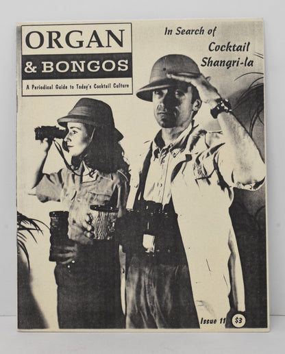 Organ & Bongos Guide To Cocktail Culture Fanzine 11 1998 VF Burning Man