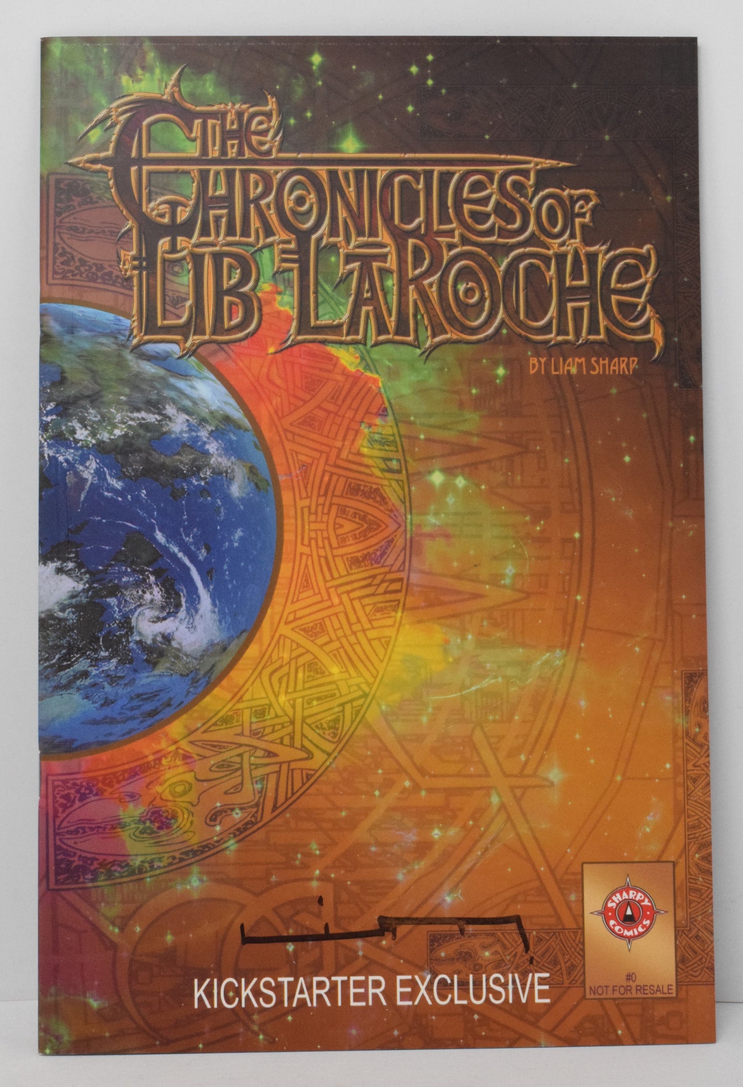 Ghost In The Sword Chronicles Of Lib LaRoche 2021 SIGNED Liam Sharp