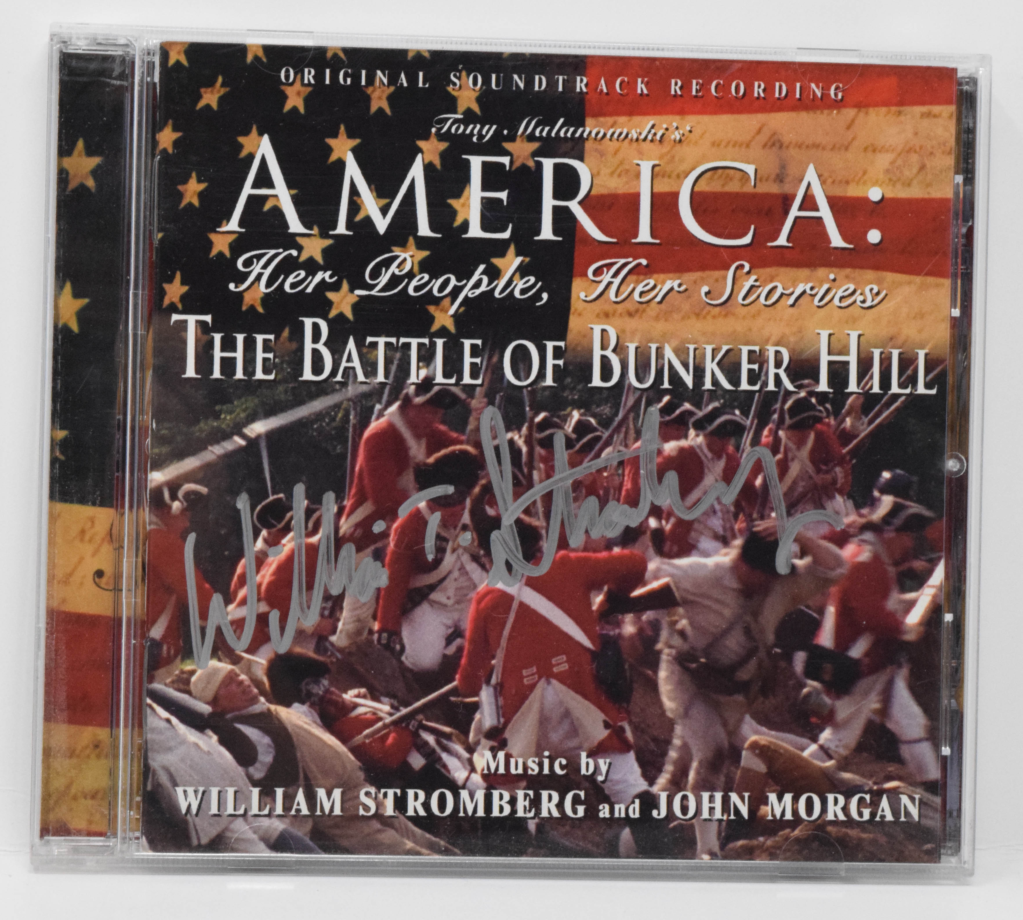 America Her People Stories Battle Of Bunker Hill Soundtrack CD Signed