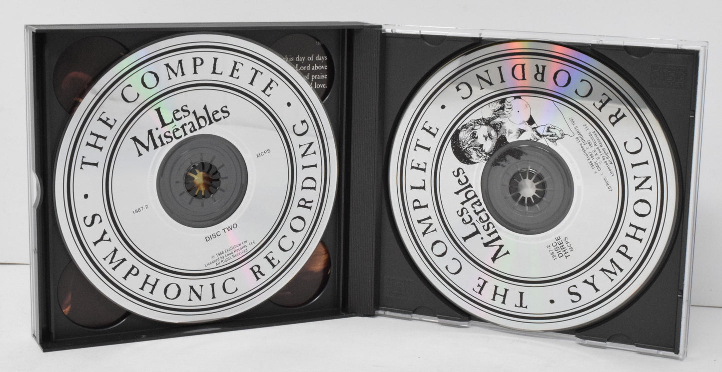 Les Miserables Soundtrack CD The Complete Symphonic Recording