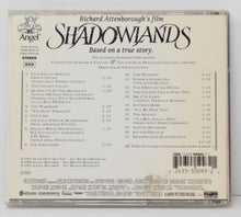 Shadowlands Soundtrack CD George Fenton Richard Attenborough Angel