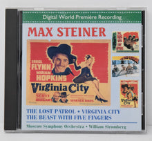 Max Steiner The Lost Patrol Virginia City Soundtrack CD William Stromberg