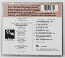 The Lion In Winter Soundtrack CD John Barry Columbia