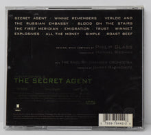 Secret Agent Soundtrack CD Philip Glass None Such