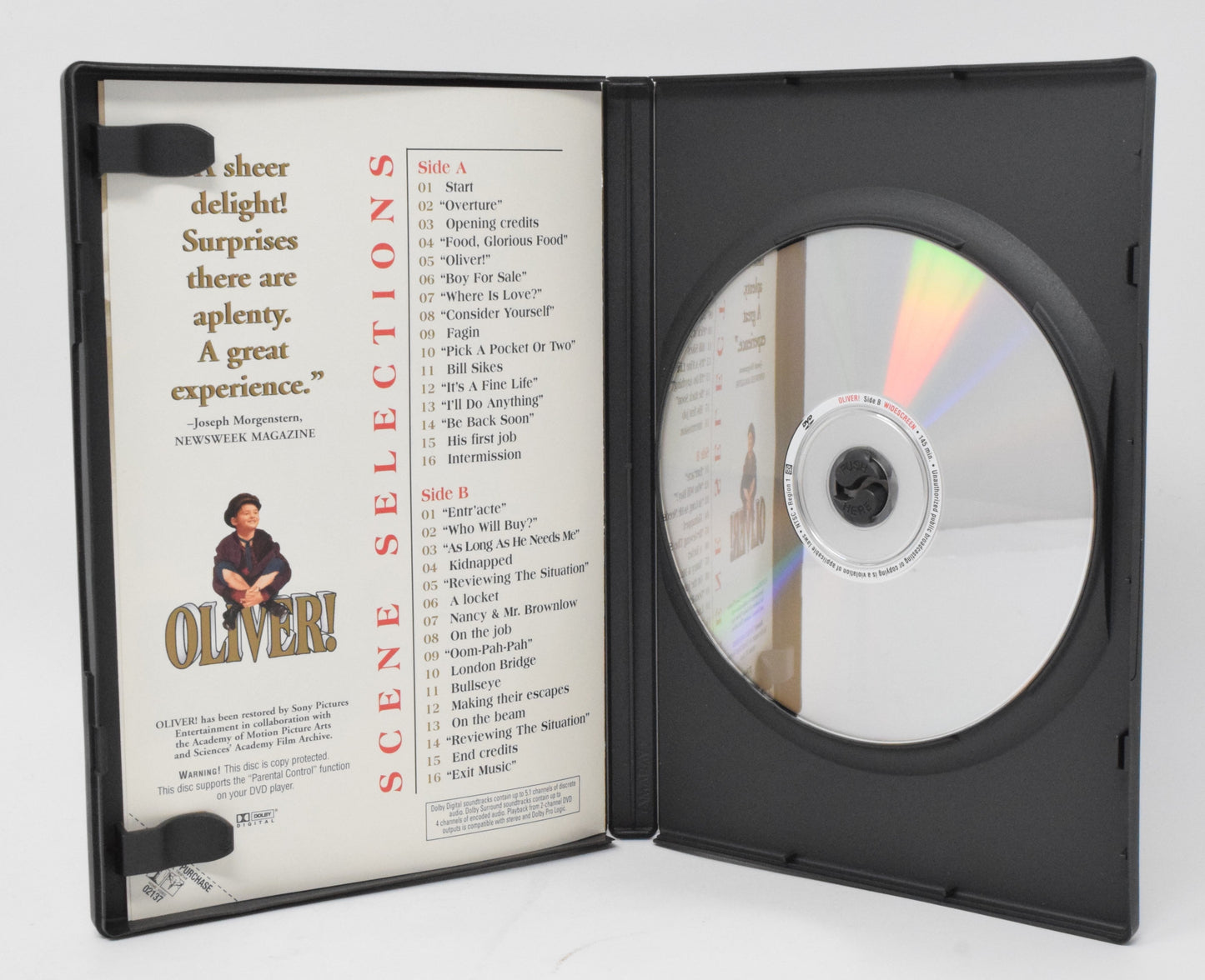 Oliver DVD
