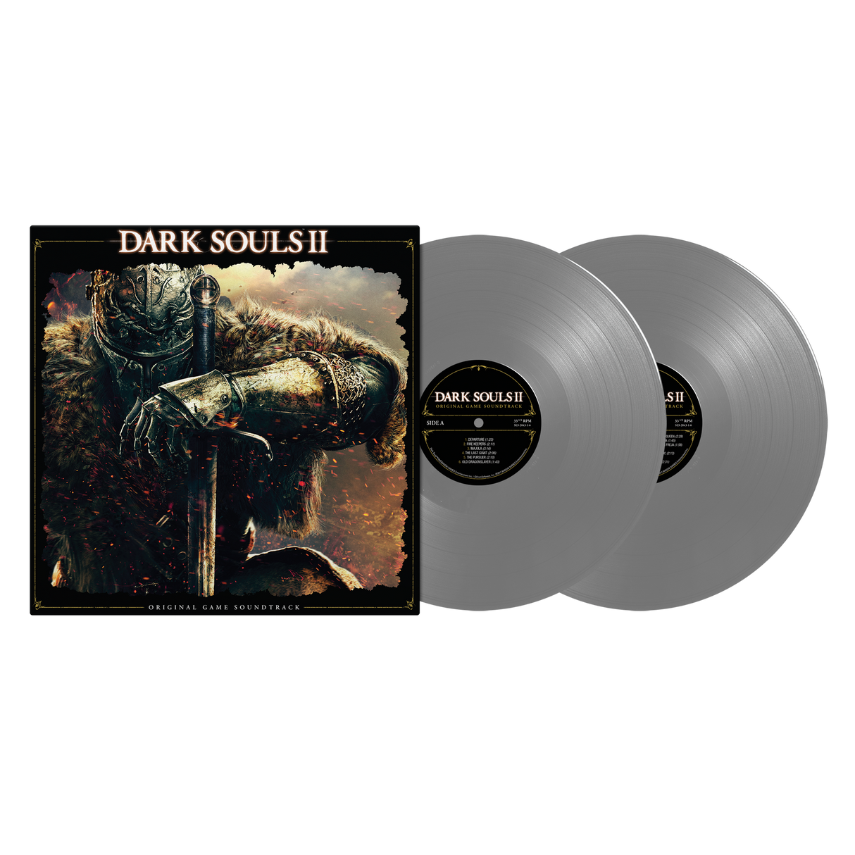 Motoi Sakuraba / Yuka Kitamura - Dark Souls II: Banda sonora original del juego (2 LP en edición limitada exclusiva en plata metalizada) [Vinilo]