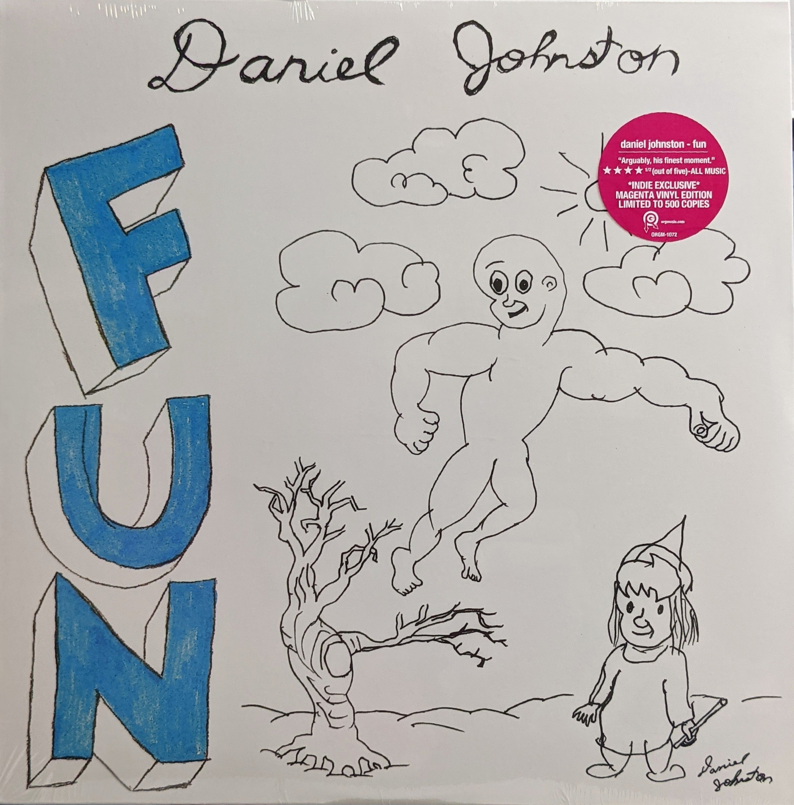 Daniel Johnston - FUN (IEX Magenta, edición limitada a 500) [Vinilo]