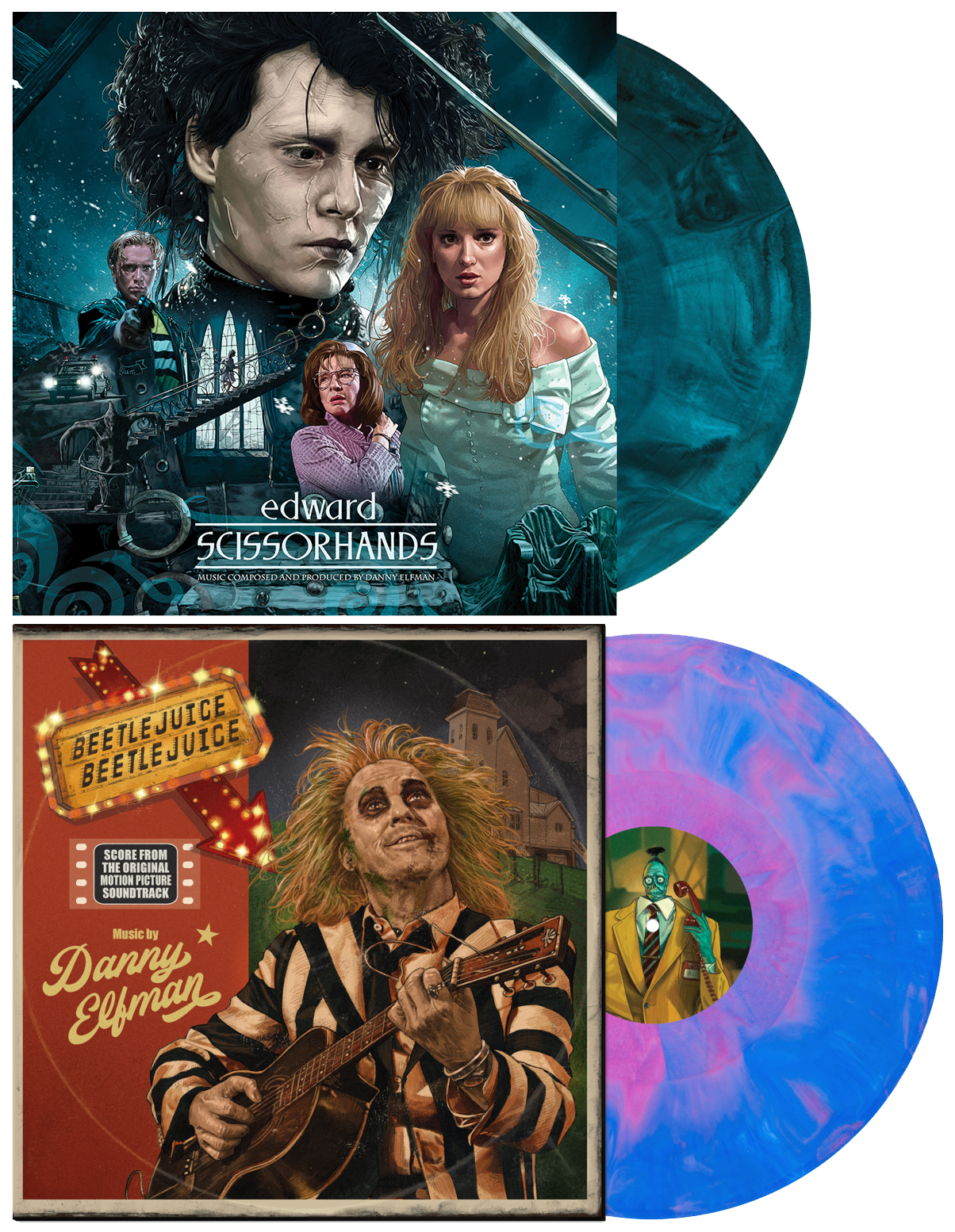 Danny Elfman Beetlejuice/Scissorhands PV Exclusives bundle