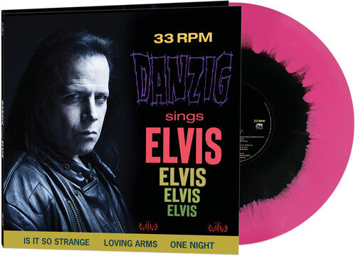 Danzig - Sings Elvis (Pink & Black Haze Vinyl) (Colored Vinyl, Pink, Black) [Vinyl]