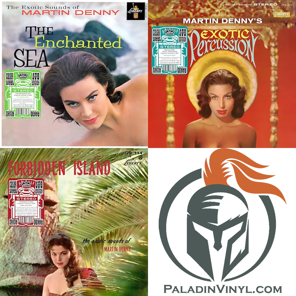 Martin Denny Enchanted, Exotic and Forbidden Reissues Bundle