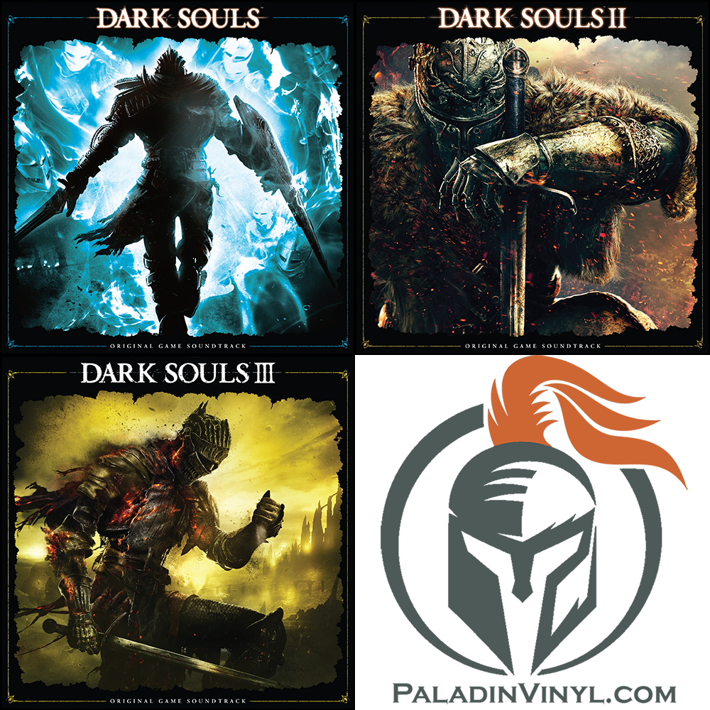 Paquete de banda sonora original del juego Dark Souls I, II y III (6 LP, PV exclusivo y limitado en varios colores)