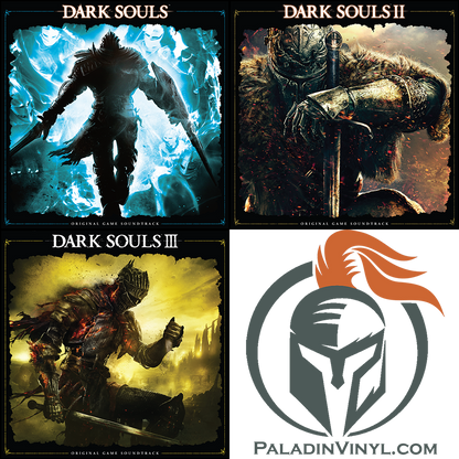 Paquete de banda sonora original del juego Dark Souls I, II y III (6 LP, PV exclusivo y limitado en varios colores)