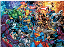 Dc Versus Marvel Omnibus Hc DM Exclusive Jim Lee & Scott Williams Wraparound Var (10/29/2024) DC
