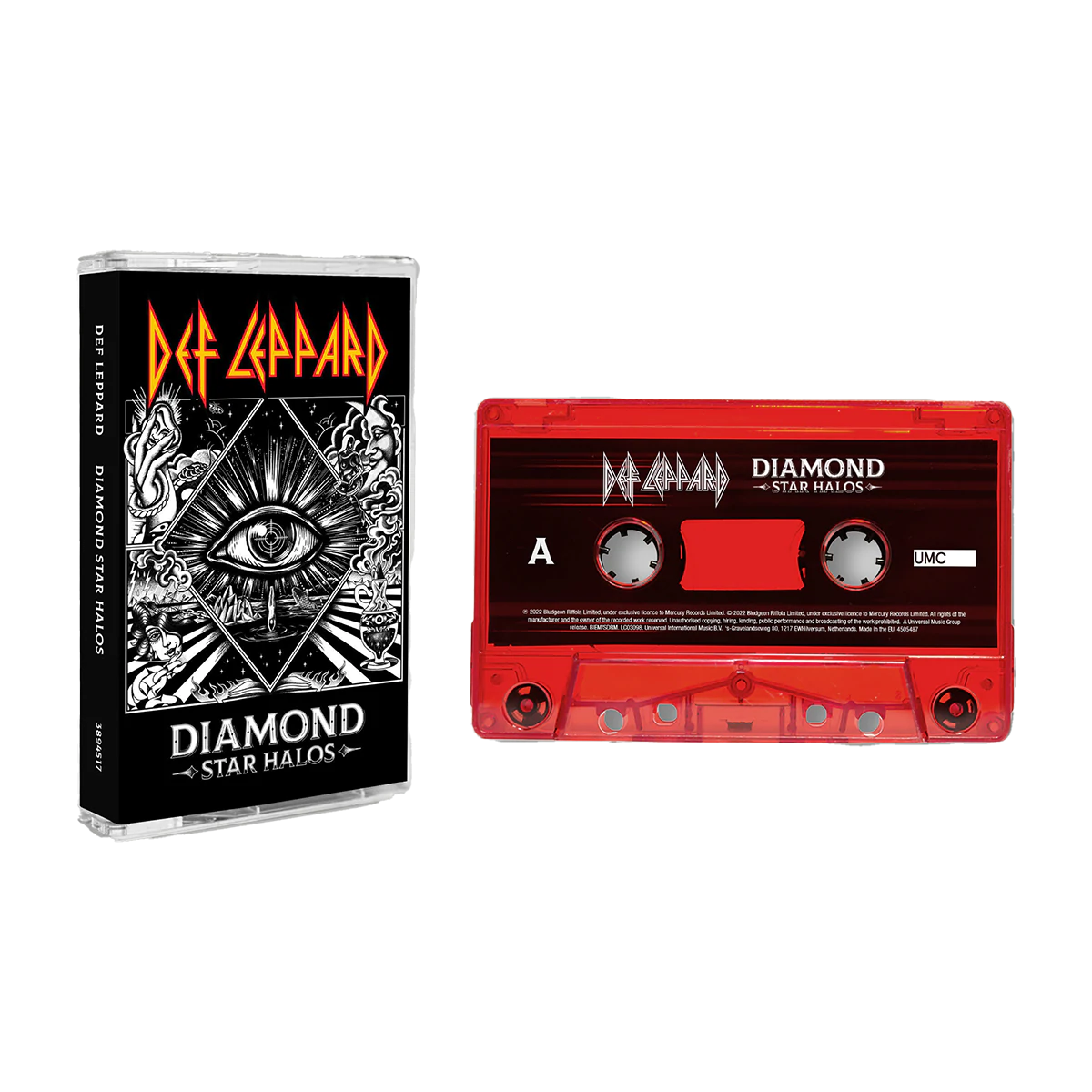 Def Leppard - Diamond Star Halos [Red Cassette] [Cassette]