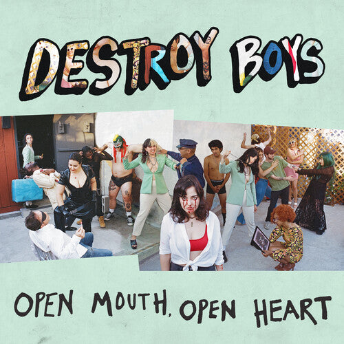 Destroy Boys - Open Mouth, Open Heart (Pink Vinyl) (Colored Vinyl, Pink, Indie Exclusive) [Vinyl]