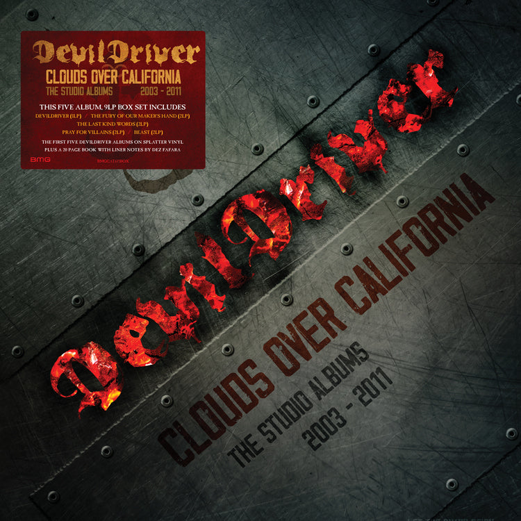 DevilDriver - Clouds Over California : The Studio Albums 2003 – 2011 [Vinyl]