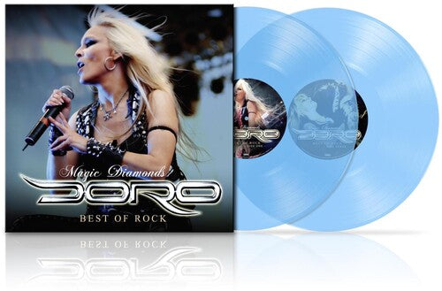 Doro - Magic Diamonds - Best Of Rock (Curacao Blue Vinyl, Gatefold LP Jacket) (2 Lp's) [Vinyl]