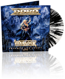 Warlock - Triumph & Agony Live (Marbled Black & White Vinyl) [Vinyl] - Paladin Vinyl