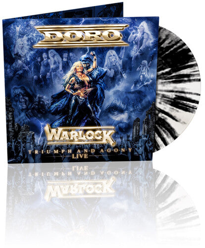Warlock - Triumph & Agony Live (Marbled Black & White Vinyl) [Vinyl] - Paladin Vinyl