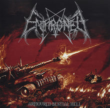ARMOURED BESTIAL HELL (CLEAR VINYL WITH RED/ORANGE/WHITE SPLATTER) [Vinyl] - Paladin Vinyl