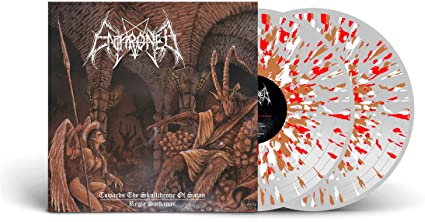 TOWARDS THE SKULLTHRONE / REGIE SATHANAS (CLEAR VINYL WITH BROWN/RED/WHITE SPLATTER) [Vinyl] - Paladin Vinyl