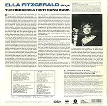 Ella Fitzgerald Sings The Rodgers & Hart Song Book (Gatefold LP Jacket, Limited Edition, 180 Gram Vinyl) [Import] (2 Lp's) [Vinyl] - Paladin Vinyl
