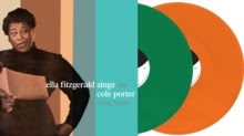 Ella Fitzgerald The Cole Porter Song Book (Green & Orange Vinyl) (2 LP) [Vinyl] - Paladin Vinyl