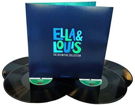 Ella Fitzgerald &amp; Louis Armstrong - Ella &amp; Louis - La colección definitiva [Importación] (4 LP) [Vinilo]