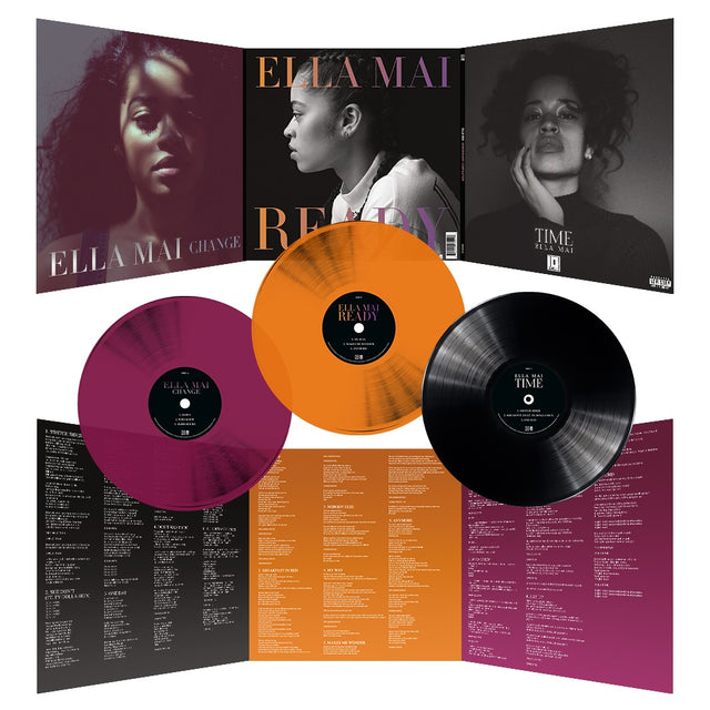 Ella Mai - Time Change Ready - Vinilo de aniversario [LP negro/LP violeta/LP naranja] [Vinilo]