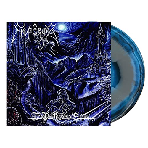 Emperor - In The Nightside Eclipse [White/Blue Swirl LP] [Half-Speed] [Vinyl]