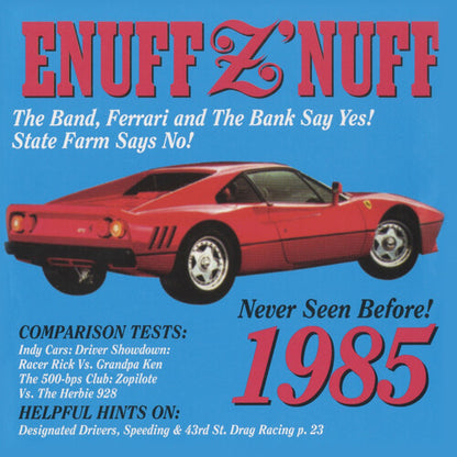 1985 (Blue & Red Starburst) (Colored Vinyl, Blue, Red, Reissue) [Vinyl] - Paladin Vinyl
