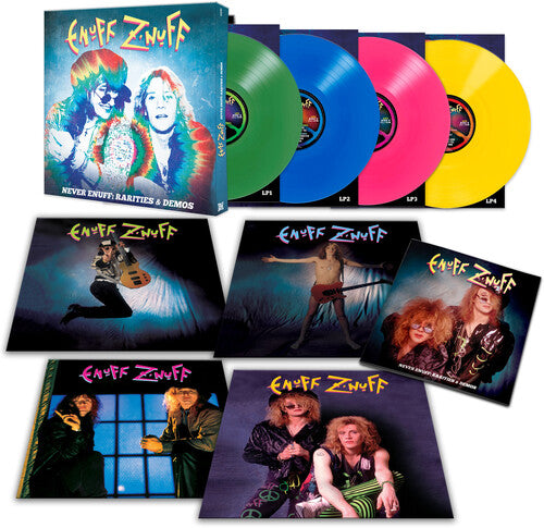 Enuff Z'nuff - Rarities & Demos (Colored Vinyl, Boxed Set) (4 LP) [Vinyl]