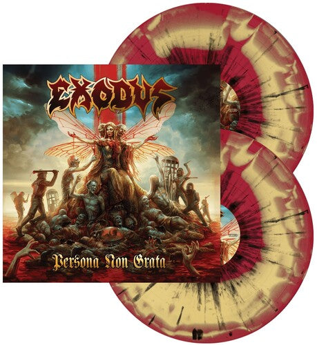 Exodus - Persona Non Grata (Vinilo rojo y mostaza con salpicaduras negras) (2 LP) [Vinilo]