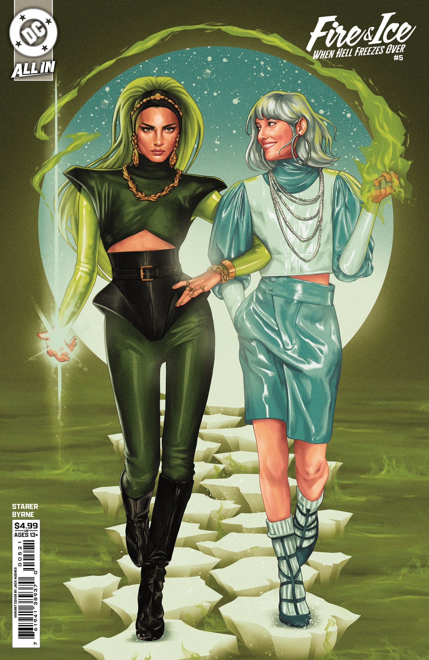 Fire & Ice When Hell Freezes Over #5 (Of 6) B Jack Hughes Variant (08/13/2025) Dc