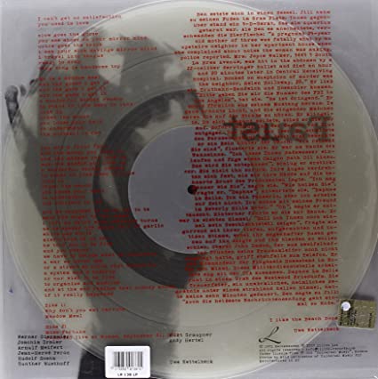 Faust (Clear Vinyl) [Import] [Vinyl] - Paladin Vinyl