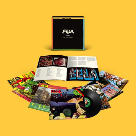 Fela Kuti - Box Set #5 (curated by Chris Martin and Femi Kuti, 7 LPs, 20-pg booklet and poster) [Vinyl]