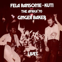 Fela Live With Ginger Baker (Colored Vinyl, Red, Gatefold LP Jacket) (2 Lp's) [Vinyl] - Paladin Vinyl