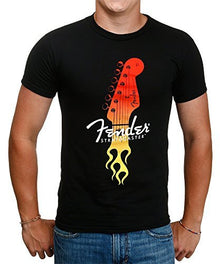 Fender Strat Flaming Head [T-Shirt]