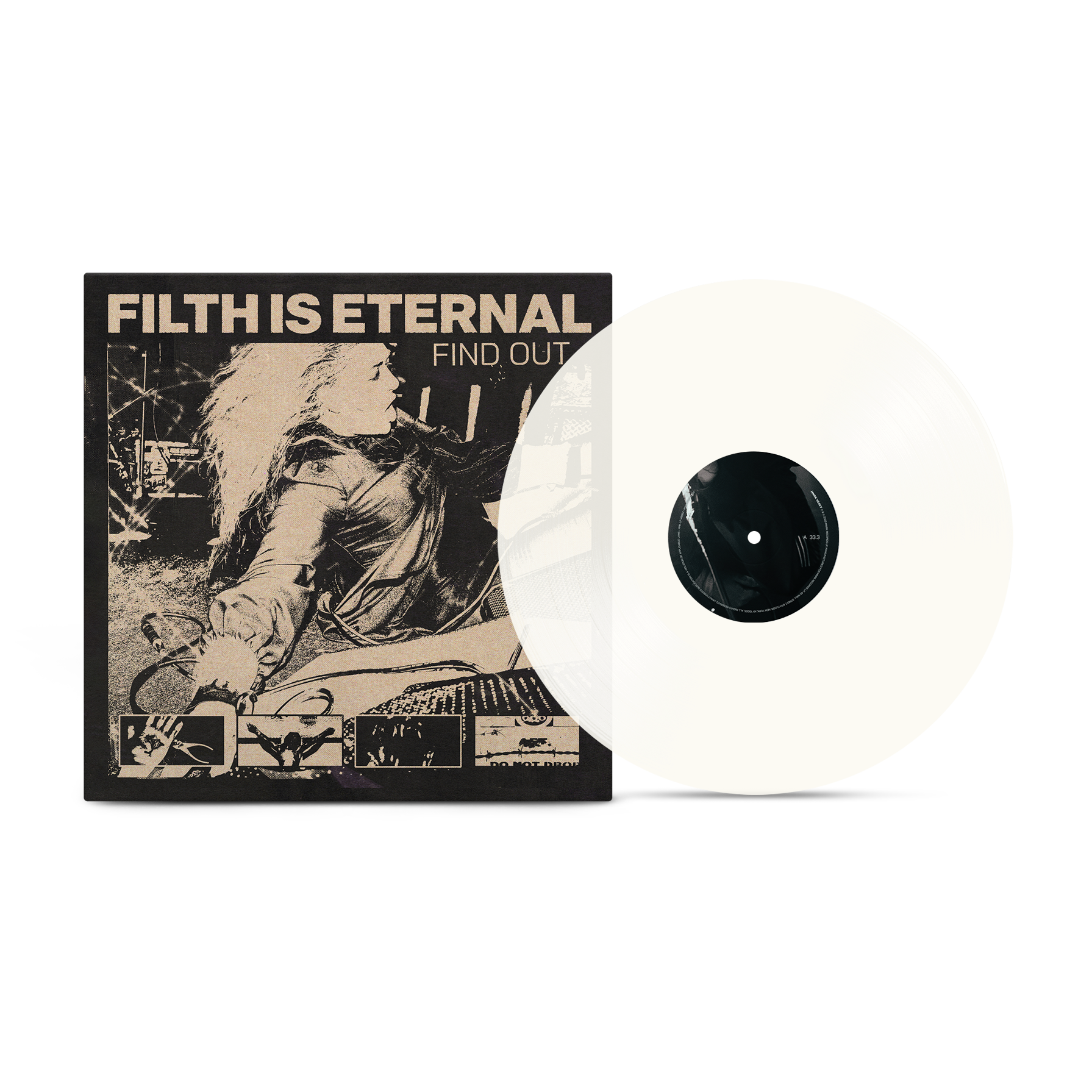 Filth Is Eternal - Find Out Milky Clear Vinyl