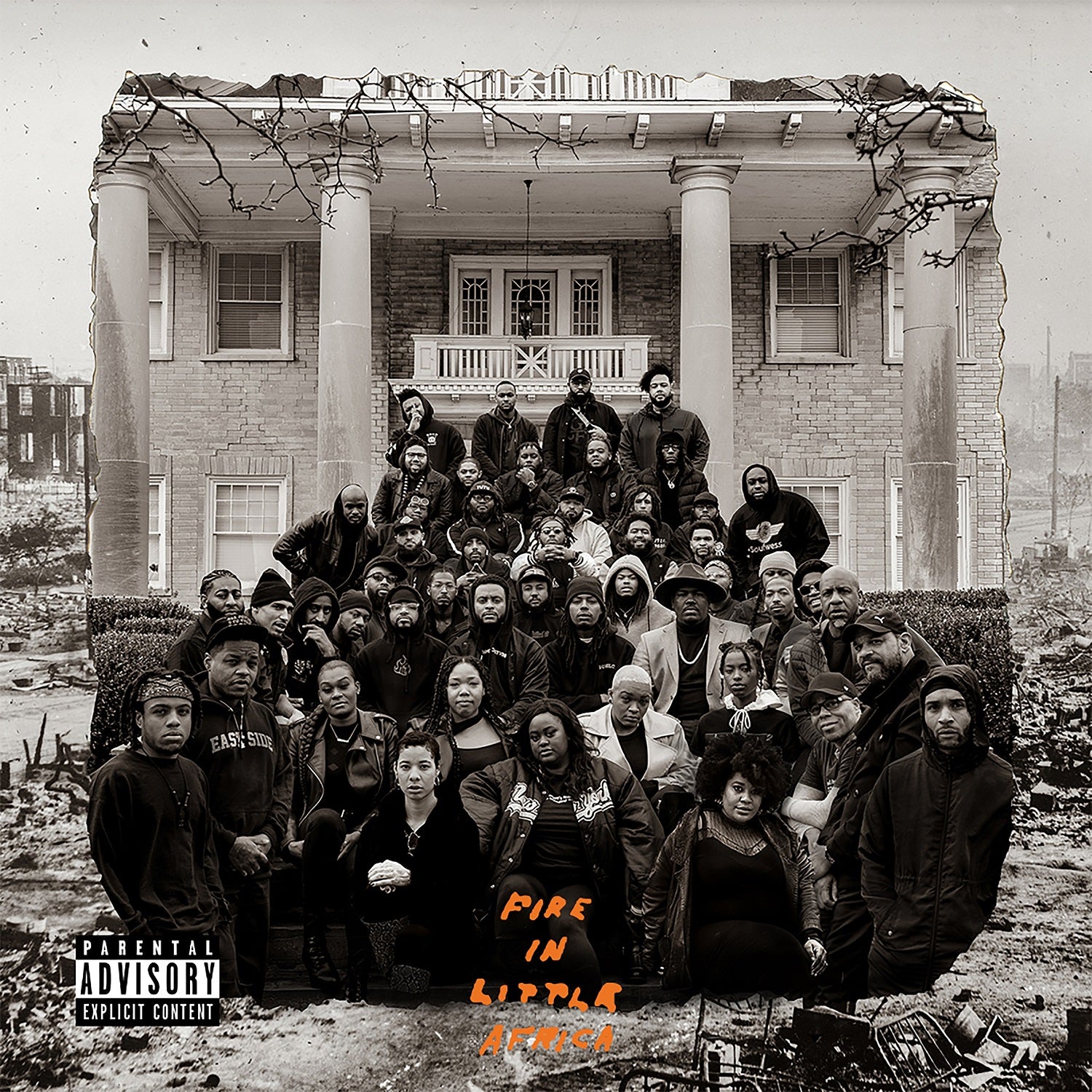 Fire In Little Africa - Fire In Little Africa [Translucent Orange 2 LP] [Vinyl] - Paladin Vinyl