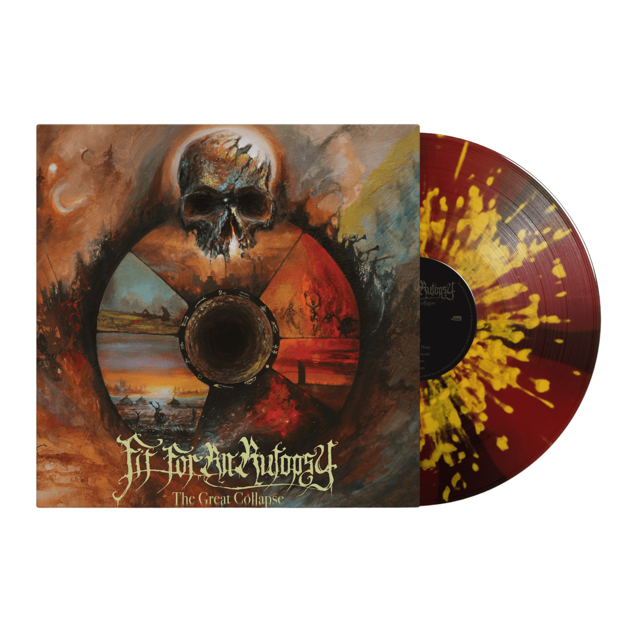 Fit For An Autopsy - "The Great Collapse" Pinwheel Splatter Vinyl