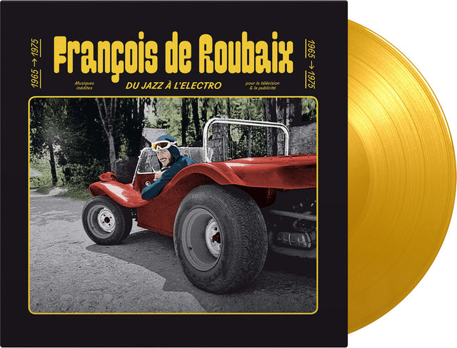 François De Roubaix - Du Jazz À L'Electro 1965-1975 (Ltd to 1500, Amarillo, Numerado) (MOV) [Vinilo]