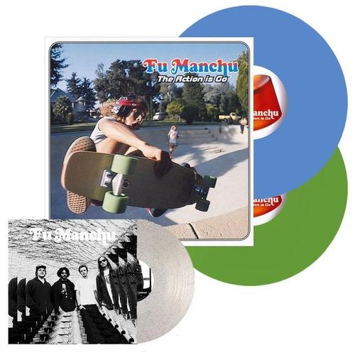 Fu Manchu - The Action Is Go! (Limited Edition, Blue & Green Vinyl) (Bonus 7") (2 Lp's) [Vinyl]