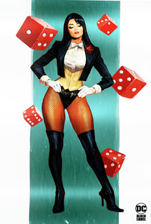 Zatanna Bring Down The House #2 (Of 5) Sozomaika Virgin Foil Variant GGA (07/24/2024) Dc