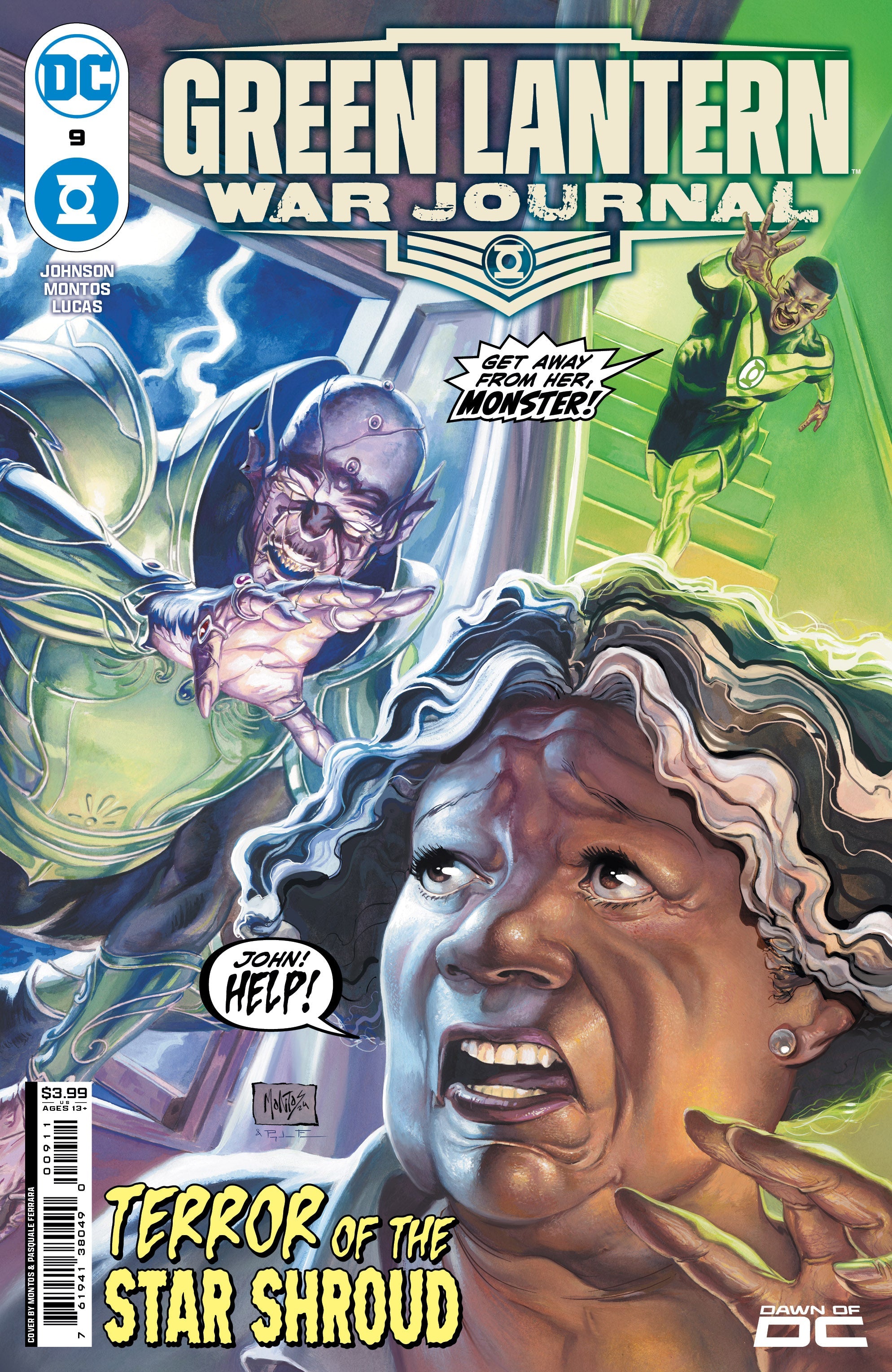 Green Lantern War Journal #9 A Montos Phillip Kennedy Johnson (05/21/2024) Dc
