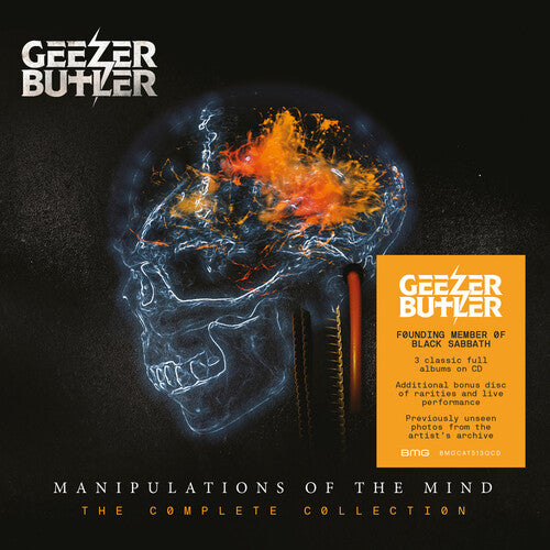 Geezer Butler - Manipulations Of The Mind - The Complete Collection (4 Cd's) [CD]