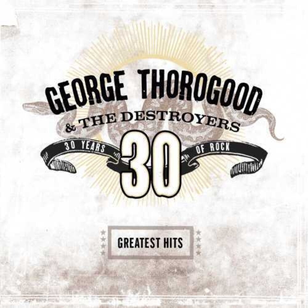 George Thorogood &amp; The Destroyers - Grandes éxitos: 30 años de Rock Brown (Vinilo transparente, marrón, edición limitada) (2 LP) [Vinilo]