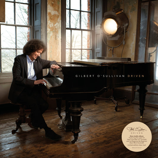 Gilbert O'Sullivan - Driven (Limited Edition) (Clear Vinyl) [Vinyl] - Paladin Vinyl
