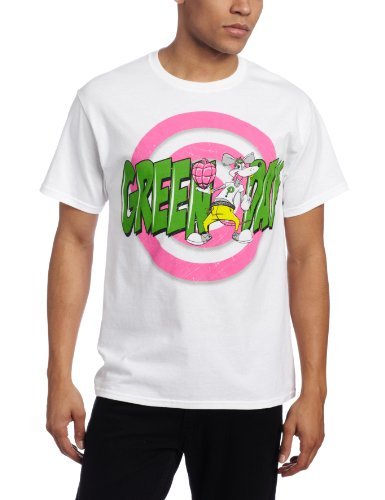 Green Day Rat Men'S T-Shirt, White, X-Large [T-Shirt]