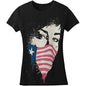 Green Day Juniors: Green Day - American Mask Juniors (Slim) T-Shirt Size M [T-Shirt]